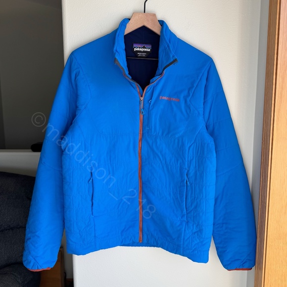 Patagonia Nano Puff Air Jacket Andes Blue Medium Insulated Jacket M - Picture 1 of 10